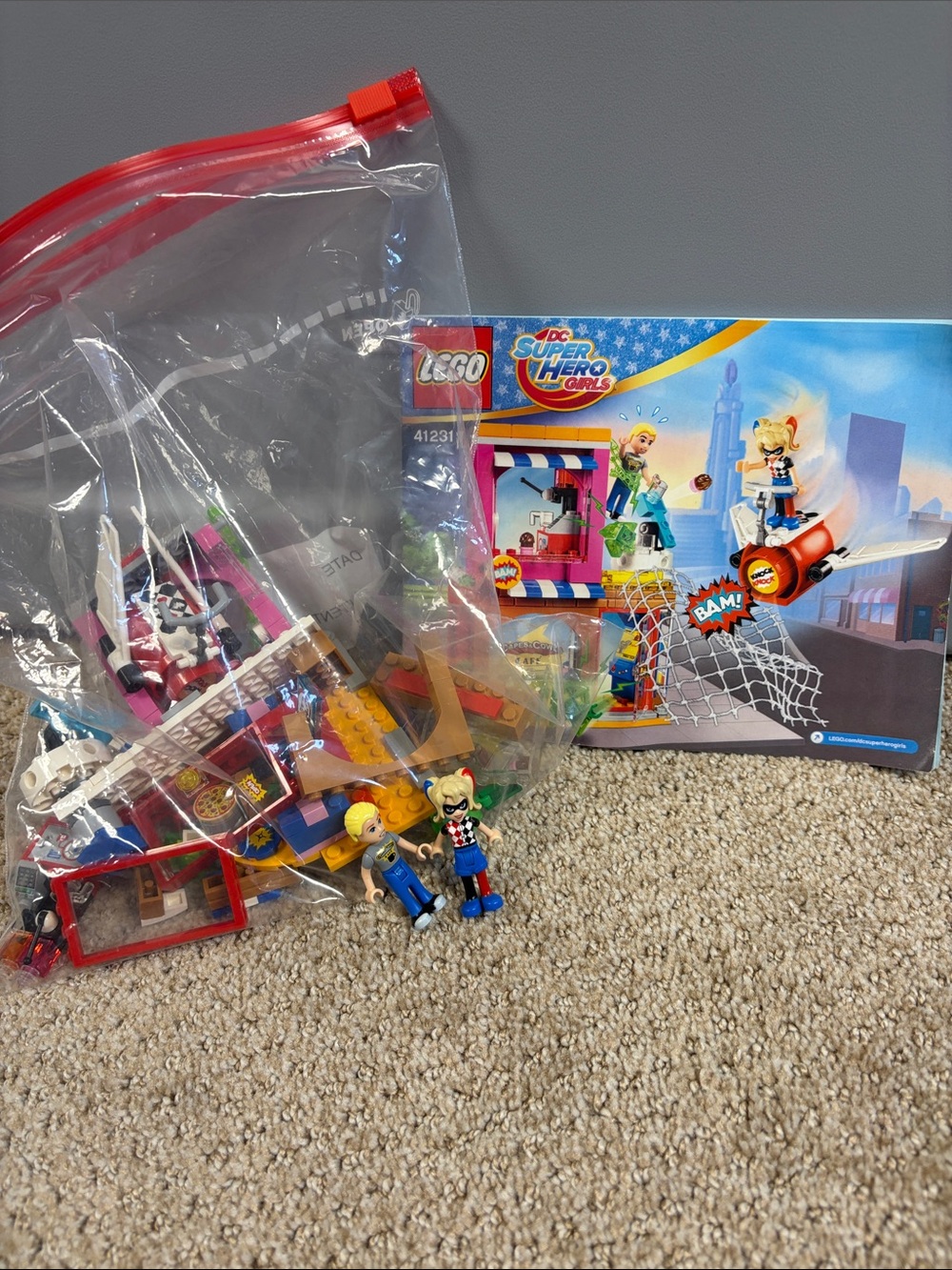 Lego DC Super Hero Girls Harley Quinn Breakout Playset